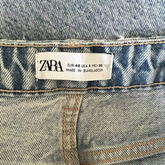 Zara Light Wash High Waist Skinny Jeans - Picture 7 of 8